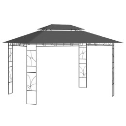 VidaXL Altana, 4x3x2,7 m, antracytowa, 160 g/m²