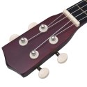 VidaXL Ukulele sopranowe z pokrowcem, dla dzieci, naturalne, 21"