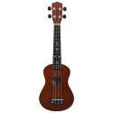 VidaXL Ukulele sopranowe z pokrowcem, dla dzieci, naturalne, 23"