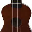 VidaXL Ukulele sopranowe z pokrowcem, dla dzieci, naturalne, 23"