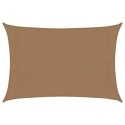 VidaXL Żagiel przeciwsłoneczny, 160 g/m², kolor taupe, 3x4,5 m, HDPE