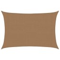 VidaXL Żagiel przeciwsłoneczny, 160 g/m², kolor taupe, 3x4,5 m, HDPE