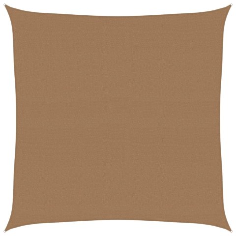 VidaXL Żagiel przeciwsłoneczny, 160 g/m², taupe, 4,5x4,5 m, HDPE