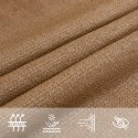 VidaXL Żagiel przeciwsłoneczny, 160 g/m², taupe, 4,5x4,5 m, HDPE