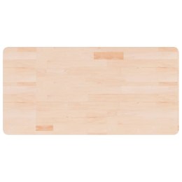 VidaXL Blat do łazienki, 100x50x2,5 cm, surowe lite drewno