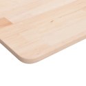 VidaXL Blat do łazienki, 80x40x1,5 cm, surowe lite drewno