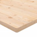 VidaXL Blat biurka, 100x50x2,5 cm, lite drewno sosnowe