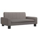 VidaXL Sofa dla dzieci, kolor taupe, 70x45x30 cm, obita tkaniną