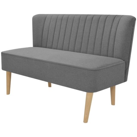 VidaXL Sofa 117x55,5x77 cm, jasnozielony materiał