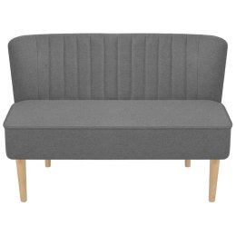 VidaXL Sofa 117x55,5x77 cm, jasnozielony materiał