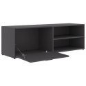 VidaXL Szafka pod TV, szara, 120x34x37 cm, materiał drewnopochodny