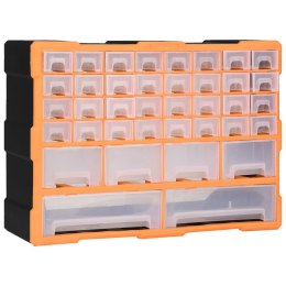 VidaXL Organizer z 38 szufladkami, 52x16x37,5 cm