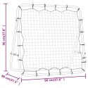 VidaXL Regulowany rebounder piłkarski, 96x80x96 cm, stali i PE