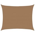 VidaXL Żagiel przeciwsłoneczny, 160 g/m², taupe, 6x7 m, HDPE