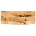 VidaXL Blat stołu, 90x30x2,5cm, naturalna krawędź, surowe drewno mango