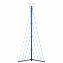 VidaXL Lampki choinkowe, 339 niebieskich LED, 180 cm