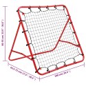 VidaXL Bramka piłkarska treningowa/rebounder, 100 x 100 cm