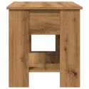 VidaXL Stolik kawowy Artisan Oak 101x49x52 cm Drewno klejone