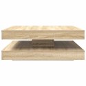 VidaXL Stolik kawowy obrotowy 360 stopni Sonoma Oak 90x90x34,5 cm