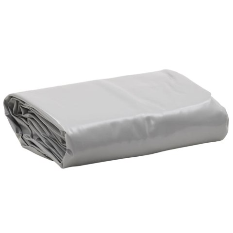 VidaXL Plandeka, szara, 1,5x2,5 m, 650 g/m²