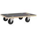 VidaXL Platformy transportowe 2 szt. prostokątne 50x35x11,5 cm, 250 kg