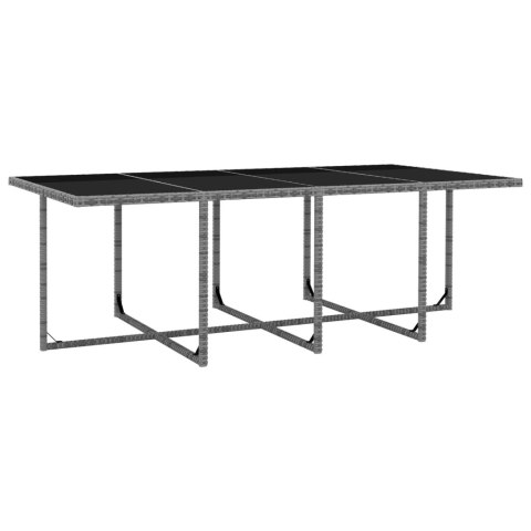 VidaXL 13-cz. zestaw mebli do ogrodu z poduszkami, rattan PE, antracyt VidaXL 13-cz. zestaw mebli do ogrodu z poduszkami, rattan PE, antracyt