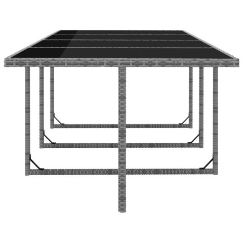 VidaXL 13-cz. zestaw mebli do ogrodu z poduszkami, rattan PE, antracyt VidaXL 13-cz. zestaw mebli do ogrodu z poduszkami, rattan PE, antracyt