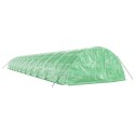 VidaXL Szklarnia ze stalową ramą, zielona, 110 m², 22x5x2,3 m