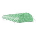VidaXL Szklarnia ze stalową ramą, zielona, 110 m², 22x5x2,3 m
