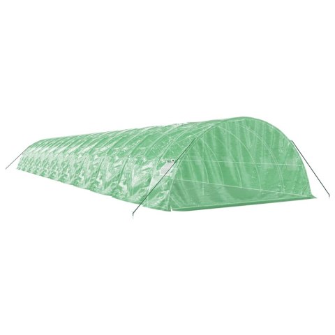 VidaXL Szklarnia ze stalową ramą, zielona, 110 m², 22x5x2,3 m VidaXL Szklarnia ze stalową ramą, zielona, 110 m², 22x5x2,3 m