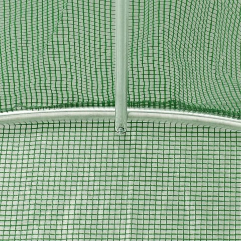 VidaXL Szklarnia ze stalową ramą, zielona, 120 m², 20x6x2,85 m VidaXL Szklarnia ze stalową ramą, zielona, 120 m², 20x6x2,85 m