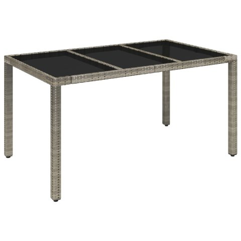 VidaXL 7-cz. zestaw mebli ogrodowych z poduszkami, szary, rattan PE VidaXL 7-cz. zestaw mebli ogrodowych z poduszkami, szary, rattan PE