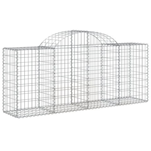 VidaXL Kosze gabionowe, 20 szt, 200x50x80/100 cm, galwanizowane żelazo VidaXL Kosze gabionowe, 20 szt, 200x50x80/100 cm, galwanizowane żelazo
