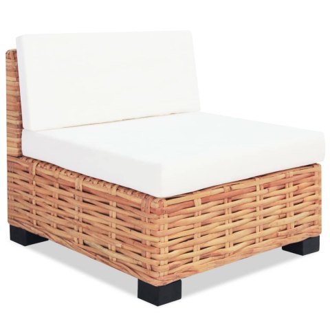 VidaXL Zestaw wypoczynkowy, 27 elementów, naturalny rattan VidaXL Zestaw wypoczynkowy, 27 elementów, naturalny rattan