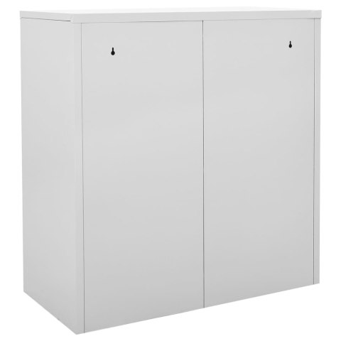 VidaXL Szafki zamykane, 5 szt., jasnoszaro-zielone, 90x45x92,5 cm VidaXL Szafki zamykane, 5 szt., jasnoszaro-zielone, 90x45x92,5 cm