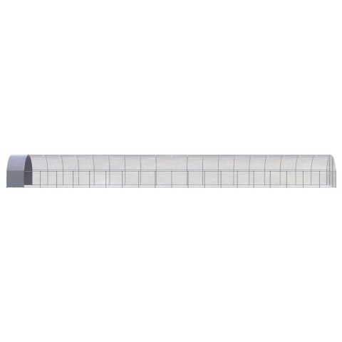 VidaXL Klatka zewnętrzna dla kurcząt, 3x20x2 m, stal galwanizowana VidaXL Klatka zewnętrzna dla kurcząt, 3x20x2 m, stal galwanizowana