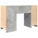 VidaXL Biurko Beton Szary 120x42x76 cm Drewno klejone