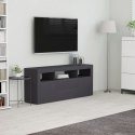 VidaXL Szafka pod TV, szara, 120x30x50 cm, materiał drewnopochodny