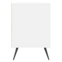 VidaXL Szafka pod TV, biała, 150x30x44,5 cm, materiał drewnopochodny