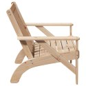 VidaXL Krzesło ogrodowe Adirondack 75x77x77 cm lite drewno sosnowe