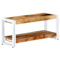 VidaXL Szafka pod TV, 90x30x40 cm, lite drewno mango