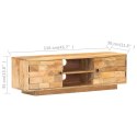 VidaXL Szafka pod TV, 116x30x35 cm, lite drewno mango