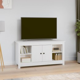 VidaXL Szafka pod telewizor, biała, 103x36,5x52 cm, drewno sosnowe