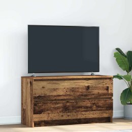 VidaXL Szafka RTV Stare drewno 100x35x54 cm Drewno klejone