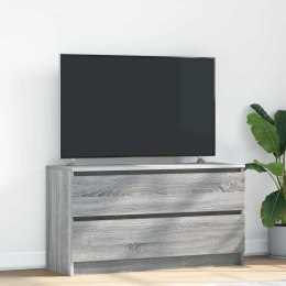 VidaXL Szafka RTV Szara Sonoma 100x35x54 cm Drewno klejone