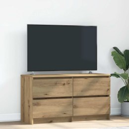 VidaXL Szafka RTV Artisan Oak 100x35x54 cm Drewno klejone