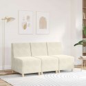 VidaXL Sofa Fotel Kremowy 55 cm Aksamit