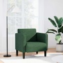 VidaXL Sofa Fotel z Podłokietnikami Jungle Green 54cm Tkanina Corduroy