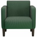 VidaXL Sofa Fotel z Podłokietnikami Jungle Green 54cm Tkanina Corduroy