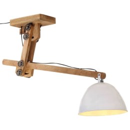 VidaXL Lampa sufitowa 25 W, biała, 105x30x65-108 cm, E27